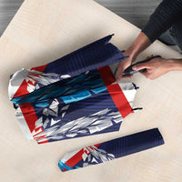 Slovenia Sport Fan Jersey Umbrella Broken Ice Style Patterns - Wonder Print Shop