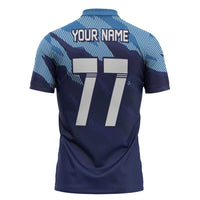 Custom Slovenia Sport Fan Jersey Zipper Polo Shirt Broken Ice Style Patterns - Wonder Print Shop