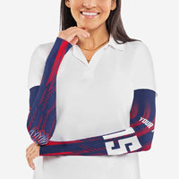Serbia Sport Fan Jersey Arm Sleeves Eagle Wings with Sporty Stripes Style - Wonder Print Shop