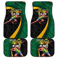 Jamaican Pride Car Mats 9.58 Seconds-Faster Than Lightning - Wonder Print Shop
