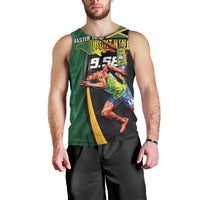 Jamaican Pride Men Tank Top 9.58 Seconds-Faster Than Lightning - Wonder Print Shop