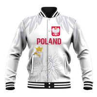 Custom Polish Football Jersey Baseball Jacket Polska Eagle Athletic Soccer - Wonder Print Shop