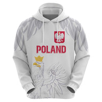 Custom Polish Football Jersey Hoodie Polska Eagle Athletic Soccer - Wonder Print Shop