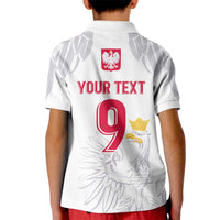 Custom Polish Football Jersey Kid Polo Shirt Polska Eagle Athletic Soccer - Wonder Print Shop