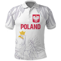 Custom Polish Football Jersey Polo Shirt Polska Eagle Athletic Soccer - Wonder Print Shop