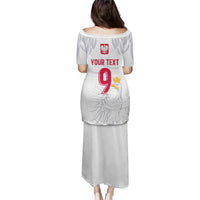 Custom Polish Football Jersey Puletasi Polska Eagle Athletic Soccer - Wonder Print Shop
