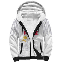 Custom Polish Football Jersey Sherpa Hoodie Polska Eagle Athletic Soccer - Wonder Print Shop