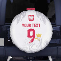 Custom Polish Football Jersey Spare Tire Cover Polska Eagle Athletic Soccer - Wonder Print Shop