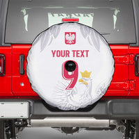 Custom Polish Football Jersey Spare Tire Cover Polska Eagle Athletic Soccer - Wonder Print Shop