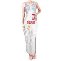 Custom Polish Football Jersey Tank Maxi Dress Polska Eagle Athletic Soccer - Wonder Print Shop