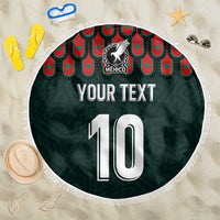Custom Mexican Football Jersey Special Edition 2024 Beach Blanket - Wonder Print Shop