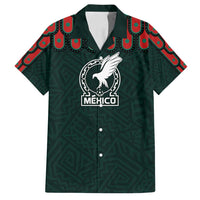 Custom Mexican Football Jersey Special Edition 2024 Family Matching Off Shoulder Maxi Dress and Hawaiian Shirt - Wonder Print Shop