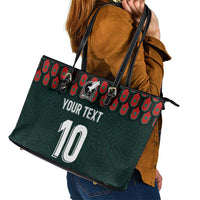 Custom Mexican Football Jersey Special Edition 2024 Leather Tote Bag - Wonder Print Shop