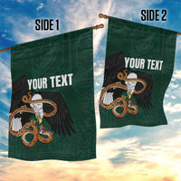Personalized Mexican Culture Garden Flag Aztec Spirit Mexico with Eagle Emblem and Maya Ancient - Wonder Print Shop