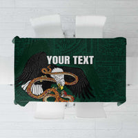Personalized Mexican Culture Tablecloth Aztec Spirit Mexico with Eagle Emblem and Maya Ancient - Wonder Print Shop