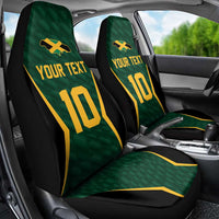 Custom Jamaican Cricket Jersey Special Edition 2024 Car Seat Cover - Wonder Print Shop