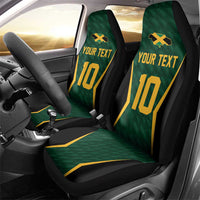 Custom Jamaican Cricket Jersey Special Edition 2024 Car Seat Cover - Wonder Print Shop