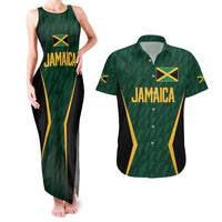 Custom Jamaican Cricket Jersey Special Edition 2024 Couples Matching Tank Maxi Dress and Hawaiian Shirt - Wonder Print Shop