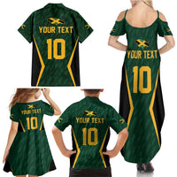 Custom Jamaican Cricket Jersey Special Edition 2024 Family Matching Summer Maxi Dress and Hawaiian Shirt - Wonder Print Shop