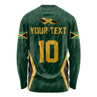 Custom Jamaican Cricket Jersey Special Edition 2024 Long Sleeve Shirt - Wonder Print Shop