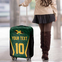 Custom Jamaican Cricket Jersey Special Edition 2024 Luggage Cover - Wonder Print Shop