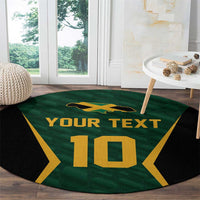 Custom Jamaican Cricket Jersey Special Edition 2024 Round Carpet