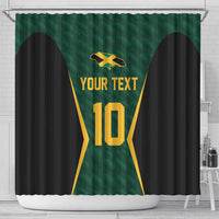 Custom Jamaican Cricket Jersey Special Edition 2024 Shower Curtain