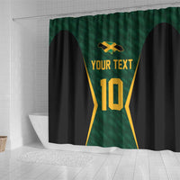 Custom Jamaican Cricket Jersey Special Edition 2024 Shower Curtain