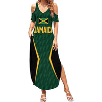 Custom Jamaican Cricket Jersey Special Edition 2024 Summer Maxi Dress - Wonder Print Shop