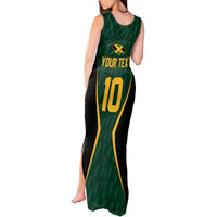Custom Jamaican Cricket Jersey Special Edition 2024 Tank Maxi Dress - Wonder Print Shop