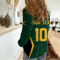 Custom Jamaican Cricket Jersey Special Edition 2024 Women Casual Shirt - Wonder Print Shop