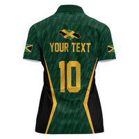 Custom Jamaican Cricket Jersey Special Edition 2024 Women Polo Shirt - Wonder Print Shop