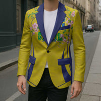 Custom Brazil Mashup Japan Football Cultural Blazer - Wonder Print Shop