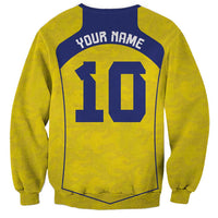 Custom Brazil Mashup Japan Football Cultural Sweatshirt - Wonder Print Shop