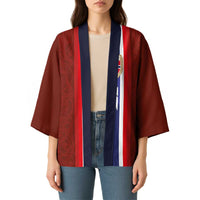 Custom Norwegian Football Kimono Norse Inspired Red Color - Wonder Print Shop