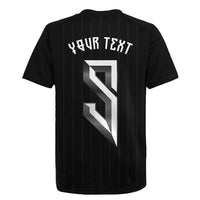 Custom Norwegian Football Rugby Jersey Runic and Nordic Motifs - Wonder Print Shop
