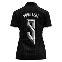 Custom Norwegian Football Women Polo Shirt Runic and Nordic Motifs - Wonder Print Shop