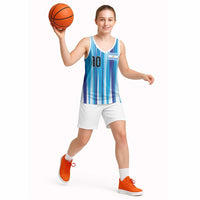 Custom Argentina Football Basketball Jersey La Albiceleste 2026 - Wonder Print Shop