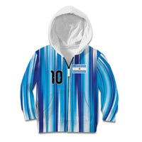Custom Argentina Football Kid Hoodie La Albiceleste 2026 - Wonder Print Shop