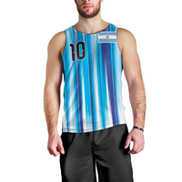 Custom Argentina Football Men Tank Top La Albiceleste 2026 - Wonder Print Shop