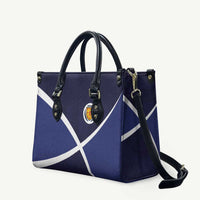 Scotland Football Leather Bag Tartan Patchwork Pattern Scottish Saltire Flag Style
