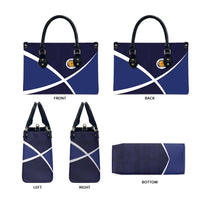 Scotland Football Leather Bag Tartan Patchwork Pattern Scottish Saltire Flag Style