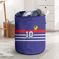 Custom French Football Laundry Basket France 98 Retro Style