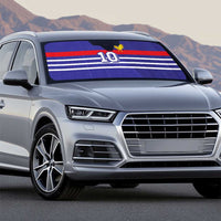 Custom French Football Auto Sun Shade France 98 Retro Style