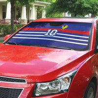 Custom French Football Auto Sun Shade France 98 Retro Style