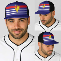 French Football Baseball Net Cap France 98 Retro Style