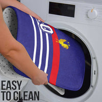 Custom French Football Bathroom Set France 98 Retro Style