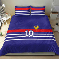 Custom French Football Bedding Set France 98 Retro Style
