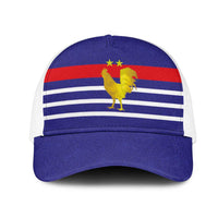 French Football Mesh Trucker Cap France 98 Retro Style