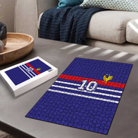 Custom French Football Puzzle France 98 Retro Style